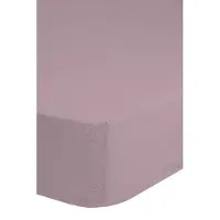 Good Morning Hoeslaken Katoen Renforcé 30cm Hoekhoogte - soft pink 180x220cm