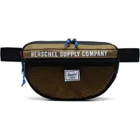 Herschel Nineteen - Khaki Green/Arrowwood/Black | Athletics Heuptas - Crossbody - 3L - Tijdloos en Praktisch Design - voor Dames en Heren - Groen
