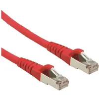 Roline Patchkabel Cat.6A S/FTP (PiMF), Component Level, LSOH, rood, 10 m
