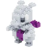 Nanoblock - Nanoblock - Mewtwo - Pokémon - Mini Brick Figuur - Bouwset - Pixel Mewtwo Pokémon Figuur Bouwpakket - NBPM006