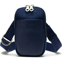 Herschel Leather Capsule Orion Belt Bag Heuptas donkerblauw