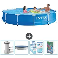 Intex Framezwembad, rond - 366x76 cm - 5-delig - SCB127
