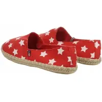 Lexington - Dames Espadrilles - Rood - Maat 36/37 - Textiel