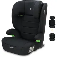 Osann Musca Isofix-kinderzitje i-Size van 100 tot 150 cm, zitverhoger met rugleuning - Zwart
