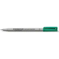 Staedtler Lumocolor non-permanent 311-5 Marker Ronde punt, Viltstift Groen Navulbaar