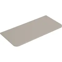Mueller Rounda topblad met afgeronde hoeken 120x48cm beige