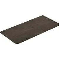 Mueller Rounda topblad met afgeronde hoeken 120x48cm eiken bruin