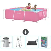 Intex Rechthoekig zwembad - 220x150x60 cm - 5-delig - SCB128
