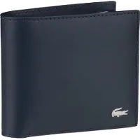 Lacoste Core Essentials FG Portemonnee Leder 11.5 cm blauw