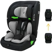 Osann Flux Plus i-Size Autostoel 76-150 cm – R129 – Groep 1/2/3 – Autogordel – Verstelbare Hoofdsteun - Grijs gemêleerd
