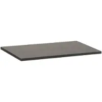 Brauer Vulcanic Topblad Ondiep - 60 cm - Natuursteen Basalt Antraciet