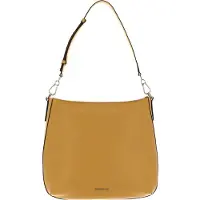 Mandarina Duck Leren Schoudertas Luna Hobo Maize Geel