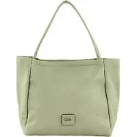 Fredsbruder Airy Shopper Tas Leer 39,5 cm sage