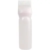 Haibu Essentials Haarolie Applicator -haarfles voor olie transparant - Wit
