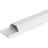 Roline muur kabelgoot | 110 x 50 cm | aluminium | wit