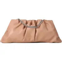 Seidenfelt Manufaktur Auri Clutch lichtbruin