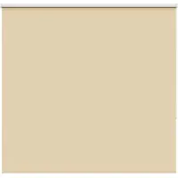 vidaXL Rolgordijn verduisterend 160x175 cm stofbreedte 156,6 cm beige
