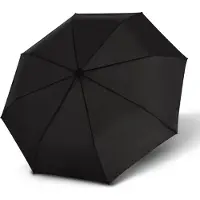 Knirps paraplu A.400 Duomatic Black zwart