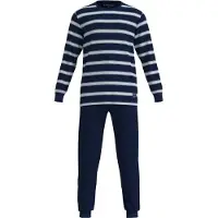 Tom Tailor Pyjama lang navy / wit