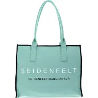 Seidenfelt Manufaktur Schoudertas Graddis Shopper Mint Mintgroen