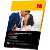 Kodak Pak van 25 vellen hoogglans fotopapier voor inkjetprinters