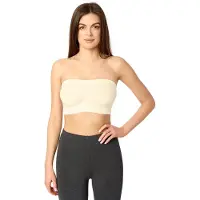 Merry Style Dames Pads Bandeau Top – Ecru – M/L - MS-HS-06-161
