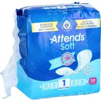 Attends Soft 1 Mini Long Inleg Anatomisch 16 St Verband