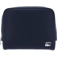 Lacoste Practice Toilettas Leer 22 cm marine