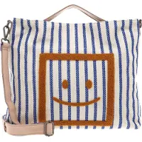 Fredsbruder Ternal Shopper beige/blauw