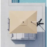 Novi at Home Zweefparasol Rechthoekig 300x200 cm, 360° - 300x200 cm - Novihome