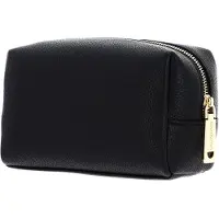 Valentino Toilettas Ring Re Soft Cosmetic Case Nero Zwart