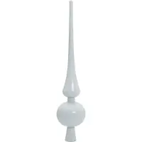 vidaXL Kunstkerstboom Wit 120 cm PVC en Staal