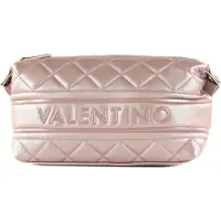 Valentino Toilettas Ada Cosmetic Case Rosa Metallizato Roze