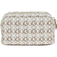 GUESS Utensil zak Cosmetische tas Double Zip Beige Multi Veelkleurig