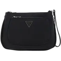 GUESS Cosmetische tas Koppeling Fancy Pouch Black Zwart