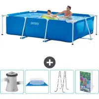 Intex Rechthoekig zwembad - 260x160x65 cm - 5-delig - SCB122