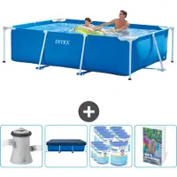 Intex Rechthoekig zwembad - 260x160x65 cm - 5-delig - SCB127