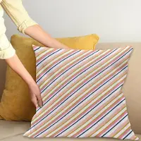 Abakuhaus Strepen-kussenhoes – Beidzijdig bedrukt – 40×40 cm – Roze
