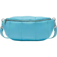 Liebeskind Leren Schoudertas Gordeltas Tyra Tavia Belt Bag Blaster Lichtblauw