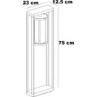 LumenXL Staande lamp voor buiten Nino