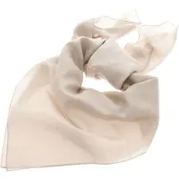 GUESS Kefiah 125x125 Vierkante Sjaal Dames - Ivory - One Size
