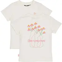 QPI T-shirt met backprint wit Meisjes Katoen Ronde hals Backprint - maat 152