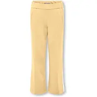 ONLY GIRLS Broek 'KOGWarm' lichtgeel / zwart / wit