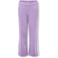 ONLY GIRLS Broek 'KOGWarm' lichtlila / zwart / wit