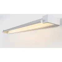 LumenXL Witte draaibare wandlamp Sirle, 45 cm