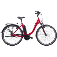 Hercules Lyon F7 E‑Citybike red‑glossy 56 cm 545 Wh