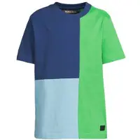 Orange stars T-shirt groen Jongens Katoen Ronde hals Meerkleurig - maat 158/164