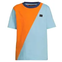 Orange stars T-shirt oranje Jongens Katoen Ronde hals Meerkleurig - maat 110/116