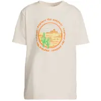 Orange stars T-shirt ecru Jongens Katoen Ronde hals Printopdruk - maat 134/140