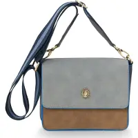 Pip studio Schoudertas Uni Cross Body Flap Small Blue